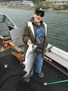Chinook Salmon fishing