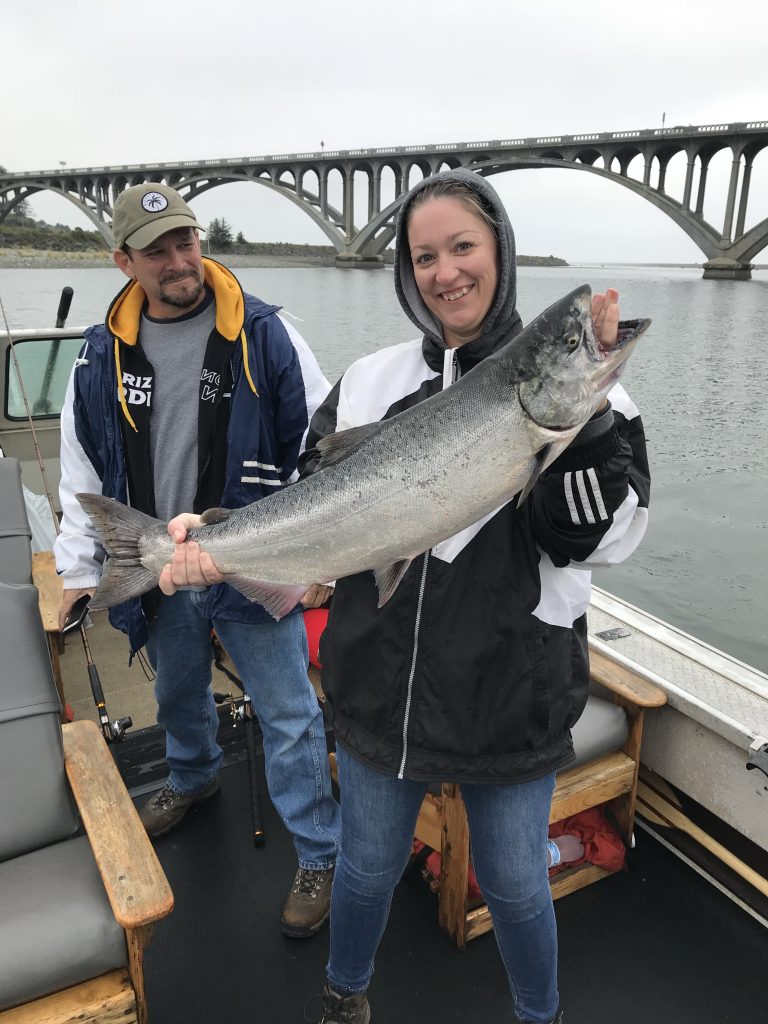 Salmon Fishing at Gold Beach Oregon